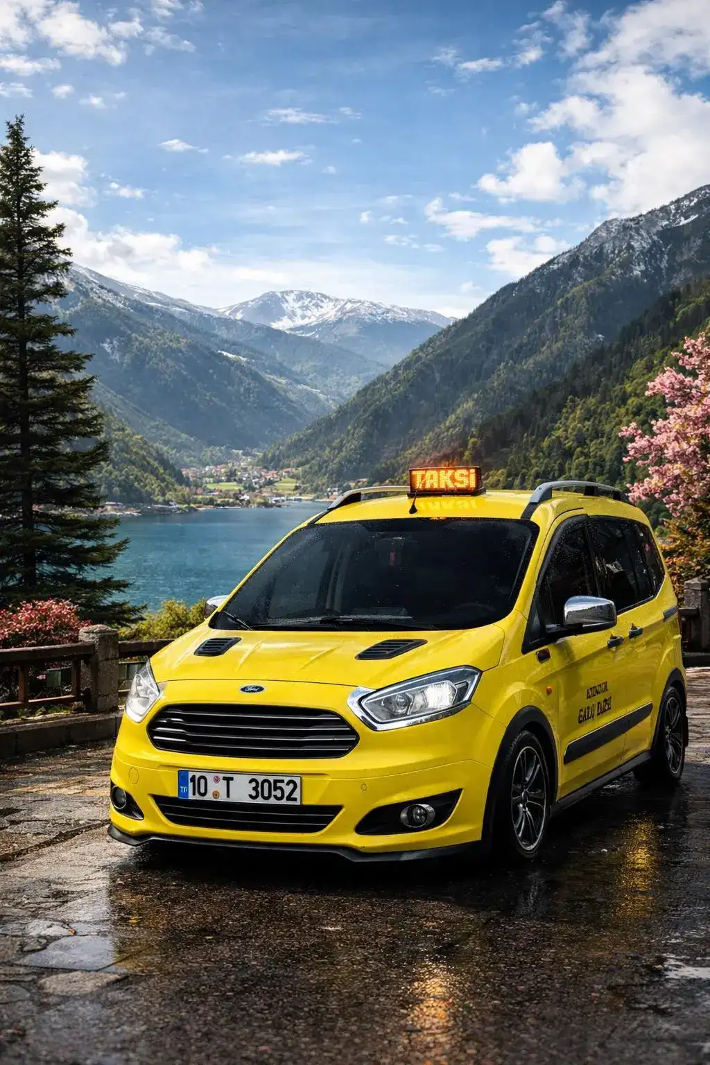 Altınoluk gezilecek yerler doğa manzarası göl ve dağlar